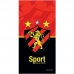 Toalha de Praia Buettner Veludo Estampado Brasão Sport Club de Recife 70cm x 140m Vermelho