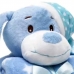 Manta Baby com Pelúcia Bouton Microfibra Puppy Dog Azul