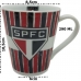 Caneca De Porcelana Allmix Estampa São Paulo 290 ML Branca