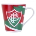 Caneca De Porcelana Allmix Estampa Fluminense 290 ML Branco