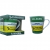 Caneca De Porcelana Allmix Estampa Capricórnio 290 ML Verde