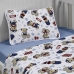 Jogo de Cama Tecebem Baby Malha Estampado Greg 3 Pçs Azul