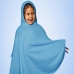 Poncho Tecebem Malha Plush Atoalhado Tam Único Com Capuz 80cmx95cm Azul