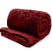 Edredom Buettner Casal Plush Flannel Dupla Face 220mx240m Vermelho Escuro & Vermelho Claro