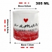 Copo de Whisky Vidro Allmix Cylinder Rocks Love 305 ML O Amor Sempre Vence Incolor