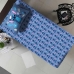 Jogo de Cama Portallar Solteiro Malha Mista Joy Disney Stitch 02 Pçs Azul