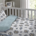 Edredom Tecebem Baby Duo Dupla Face Malha e Plush Flannel Guilherme 85cmx145m Azul