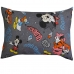 Fronha Portallar Malha Estampada Mickey Alegre 48cmx68cm Cinza